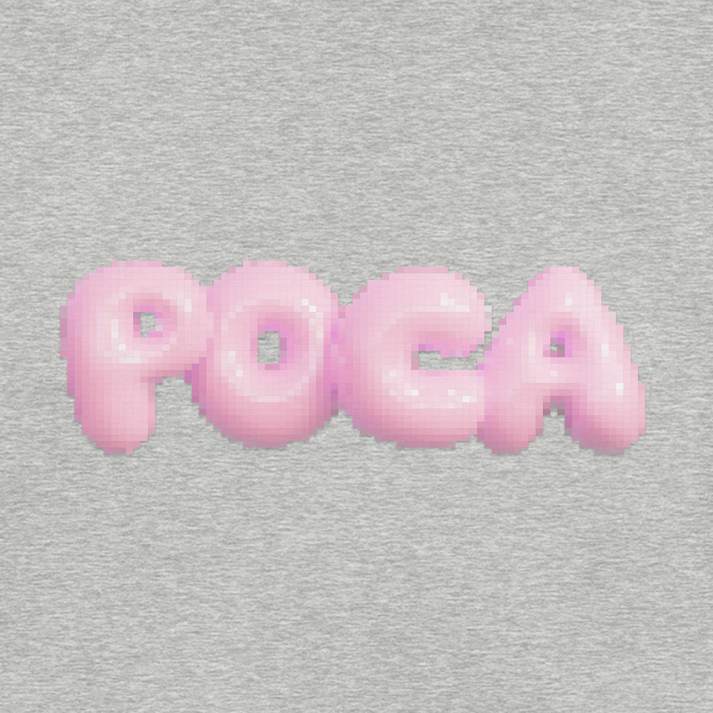 POCA Pixel Champion hoodie(pink)-POCA POCA