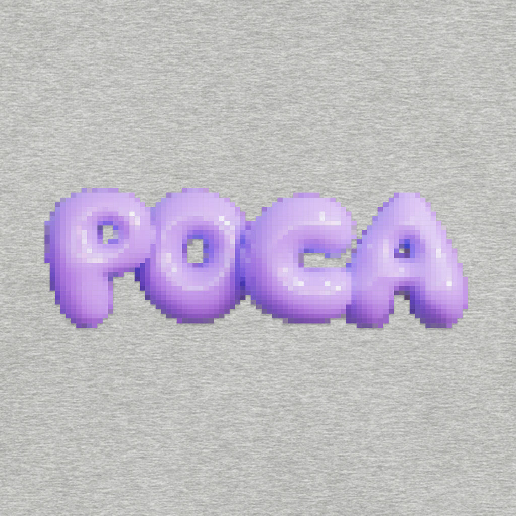 POCA Pixel Champion hoodie(purple)-POCA POCA