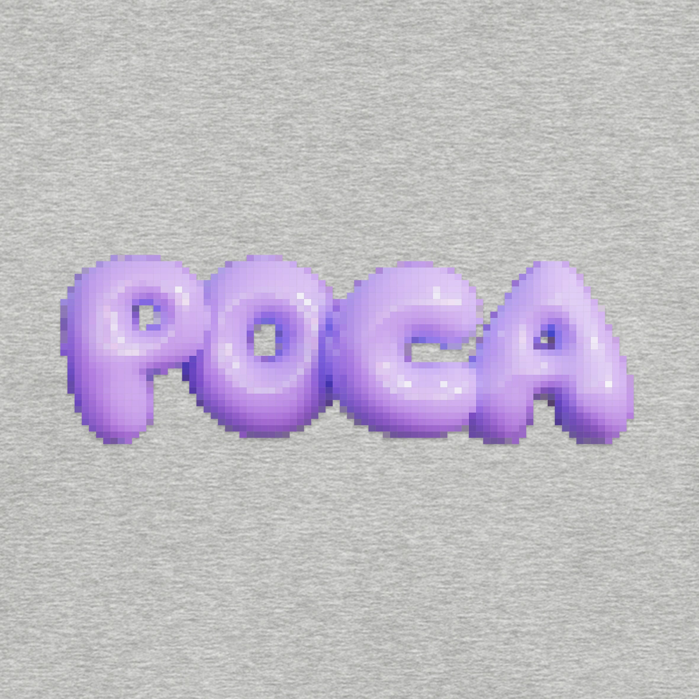 POCA Pixel Champion hoodie(purple)-POCA POCA