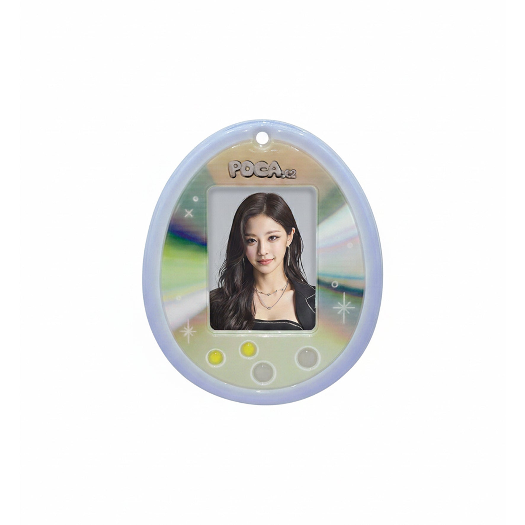 EGG PHOTO HOLDER (BLUE)-POCA POCA